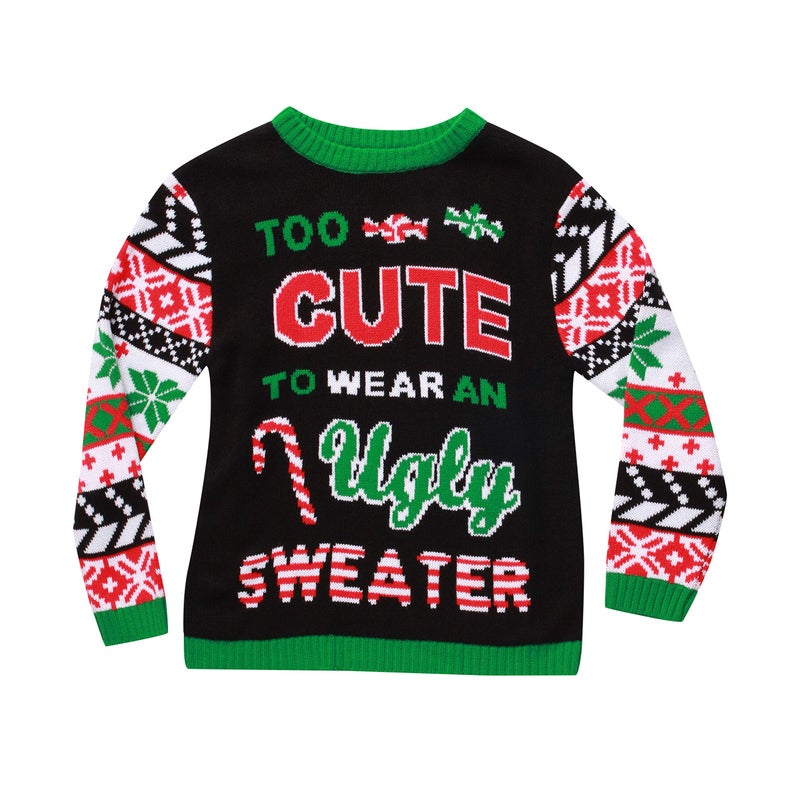 #followme Ugly Christmas Sweaters for Girls 68601-363-4 - Image 1